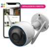Cámara H3 3MPX Wi-Fi (2.4GHz) Exterior Inalámbrica IP67 Ezviz