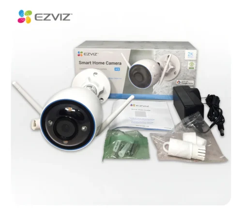 Cámara H3 3MPX Wi-Fi (2.4GHz) Exterior Inalámbrica IP67 Ezviz