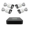Kit Tiandy: NVR TC-R3104 PoE + 4 Cámaras TC-C321N 2MP Full HD