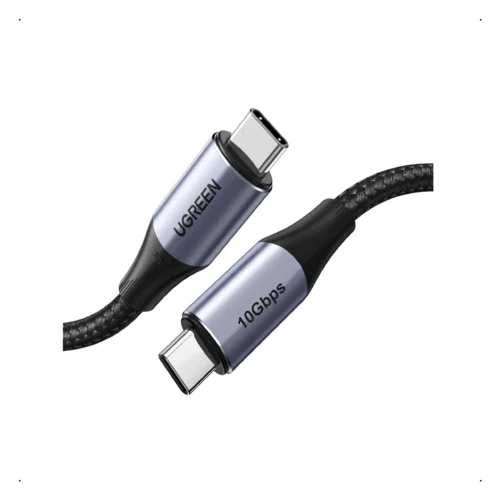 Nuevo Cable De Carga Rápida USB-C a USB-C PD 5A Max 1m Negro Ugreen