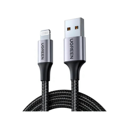 Cable Lightning USB 2.0 a Macho 1m Negro Ugreen 60156