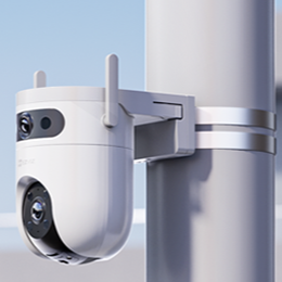 Cámara H9c Doble Lente De 2K Ezviz Visión nocturna a color IA