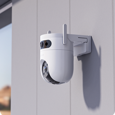 Cámara H9c Doble Lente De 2K Ezviz Visión nocturna a color IA