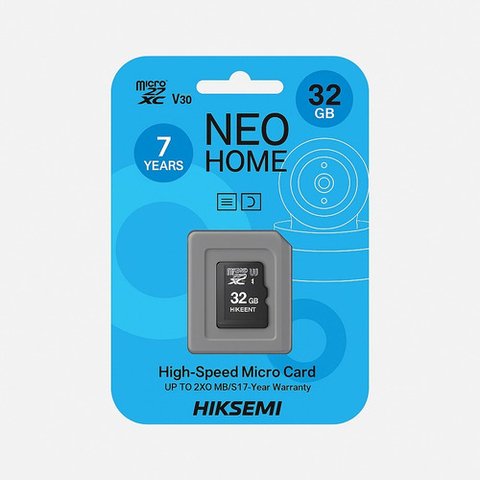 MicroSD de 32GB Clase 10 92Mb/s V10 Hiksemi