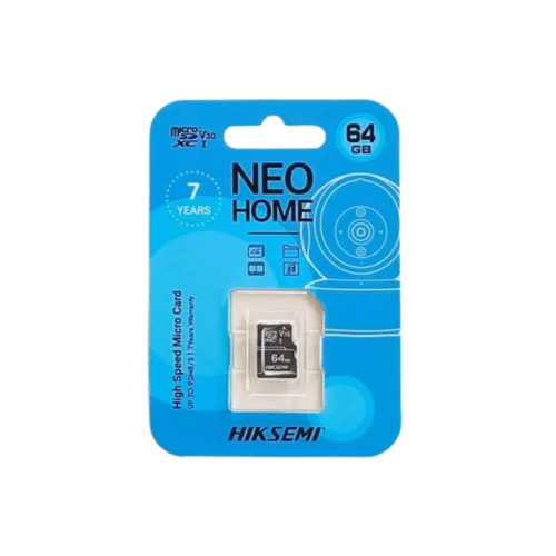 MicroSD de 64GB Clase 30 92Mb/s Hiksemi