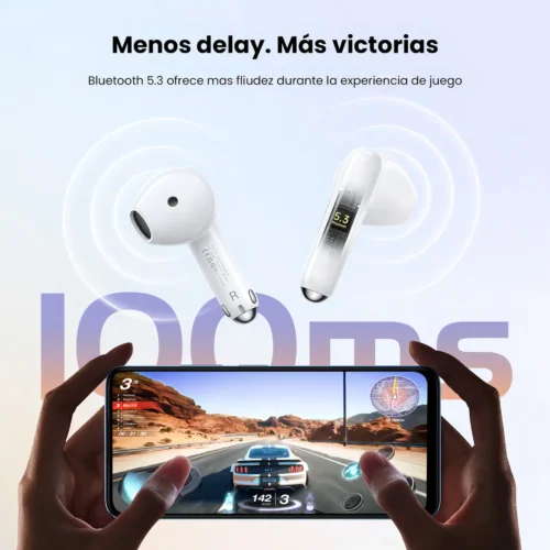 Auriculares Inalámbricos Hitune H5 Bluetooth 5.3 Blanco Ugreen