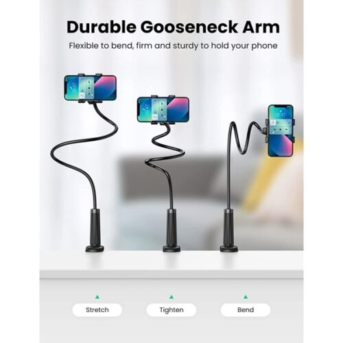 Soporte Multifuncion Para Telefono Con Clip de 90CM Negro Ugreen