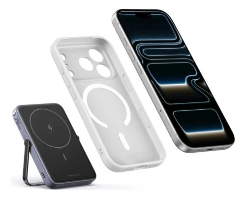 Power Bank Inalambrico Magnético 5.000 mAh Gris Ugreen