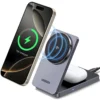 Cargador Magnético 2 en 1 (IPhone + Airpods) 15w Gris Ugreen