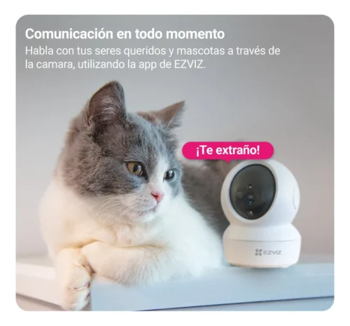 Combo de Cámaras De Seguridad X2 C6n 2MPX Wi-Fi Domo Motorizada Audio Ezviz