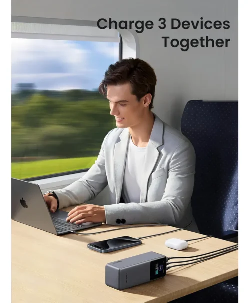 PB722 Power Bank Carga Rápida 25000mAh 200W Gris Ugreen